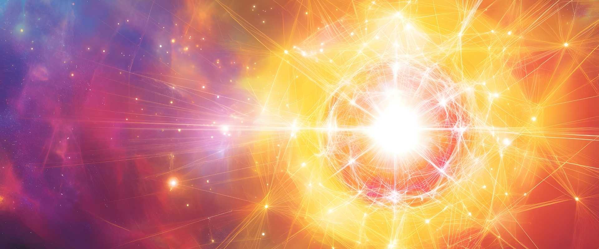 Représentation symbolique de l'énergie universelle et de la guidance intérieure pour favoriser la connexion spirituelle et l'intuition.